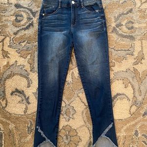 Democracy cropped blue jeans - size 2